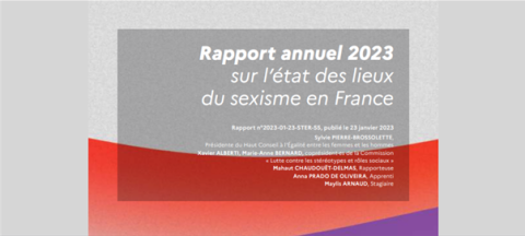 Rapport annuel 2023 sur l'état des lieux du sexisme en France